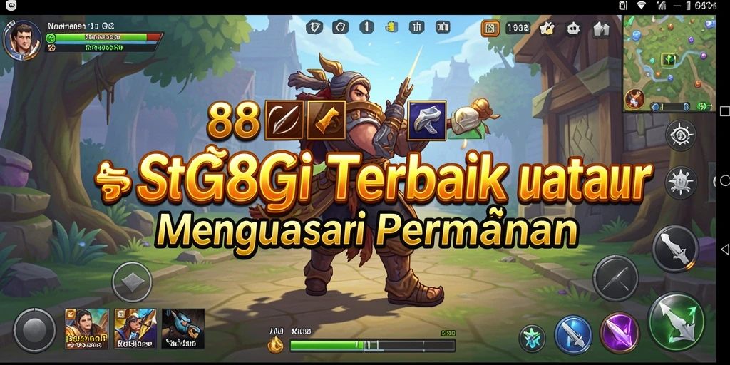 Tampilan gameplay Strategy yang menegangkan dan seru.