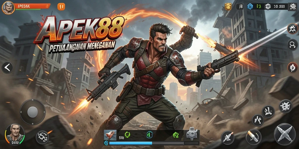 Tangkapan layar APEK88 menampilkan aksi mendebarkan dalam pertarungan epik.