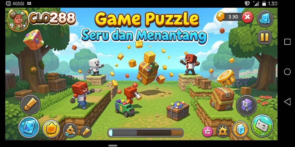 Tampilan gameplay CALO288 yang menarik dan menantang dalam teka-teki.