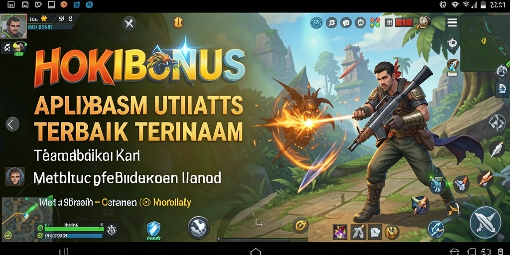 Tampilan antarmuka HOKIBONUS yang ramah pengguna saat menjalankan fitur utilitas.