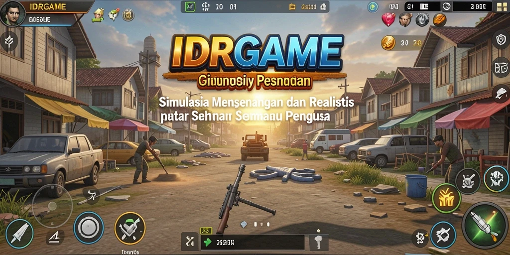 Tampilan gameplay IDRGAME yang mengasyikkan dan interaktif.