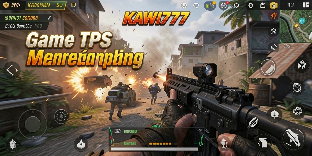 Tampilan gameplay KAWI777 yang penuh aksi dan strategi.