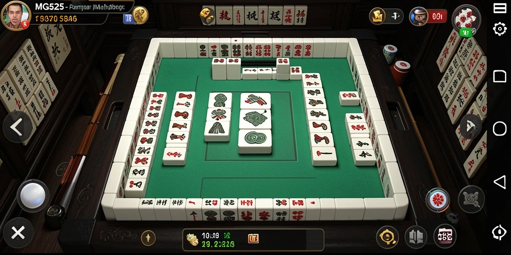 Grafis menarik dan gameplay menantang dari MG525 Mahjong.