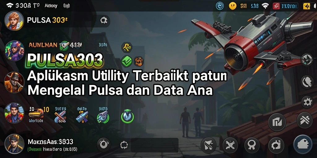 Tampilan antarmuka PULSA303 yang sederhana dan informatif.