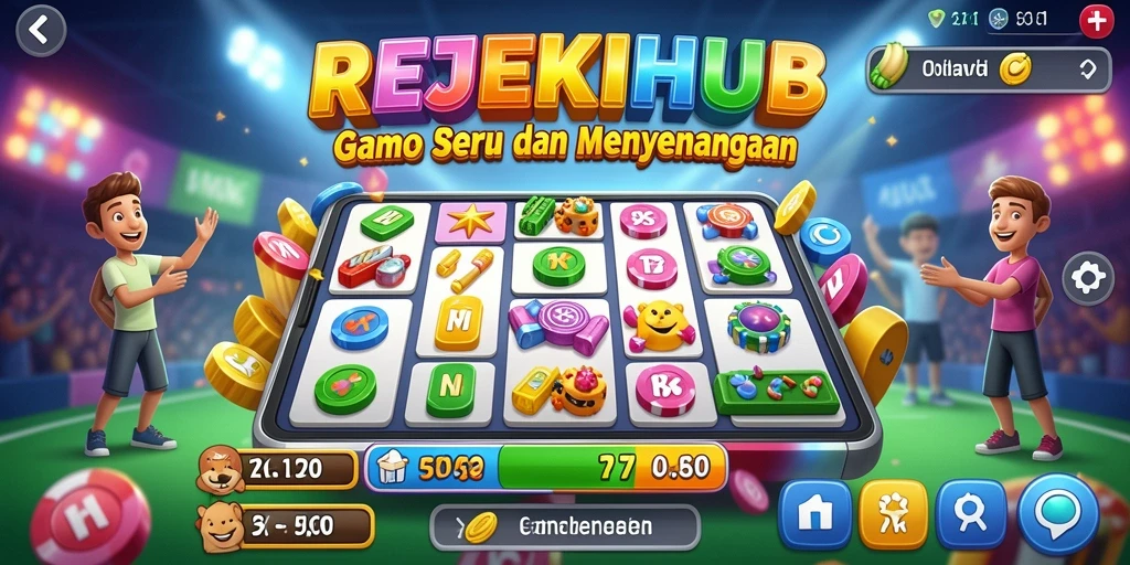 Tampilan gameplay seru REJEKIHUB dengan suasana Bingo yang menegangkan.