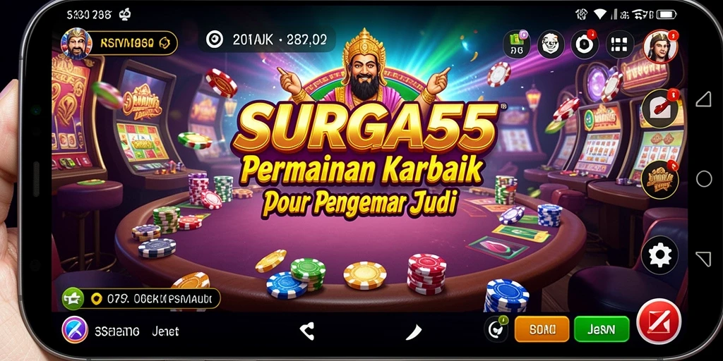 Screenshot SURGA55 menunjukkan gameplay menarik di dunia Kasino.
