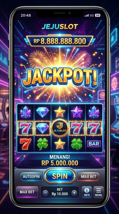 Menu navigasi yang mudah digunakan di dalam jejuslot.